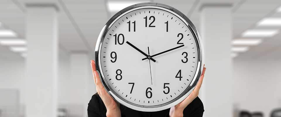 Zegar rejestracja czasu pracy
